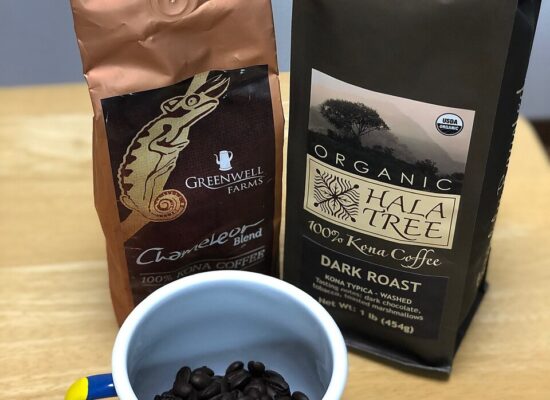 ホット一息する時は、大好きなコナコーヒー。